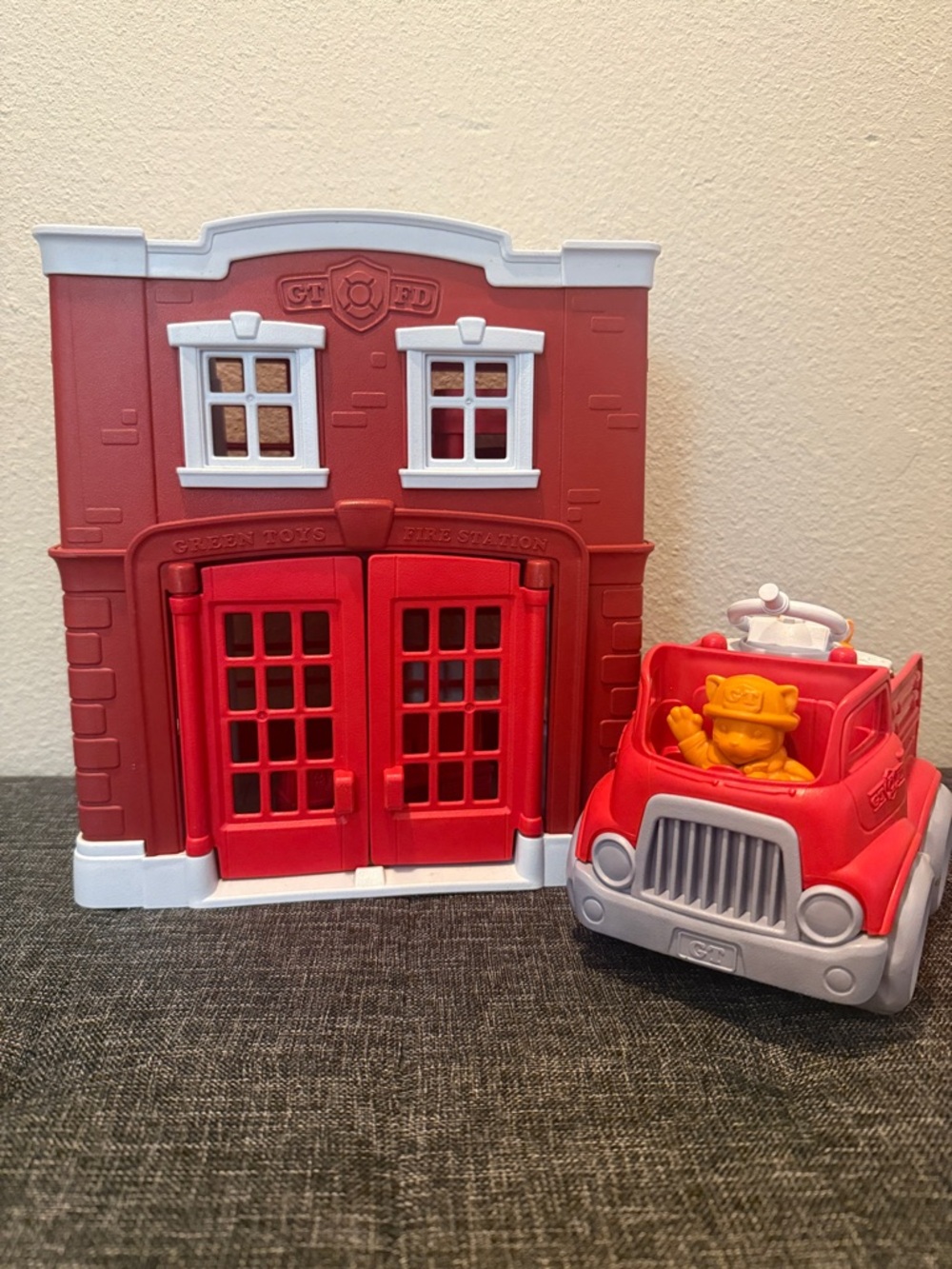 Green Toys Fire Station Playset